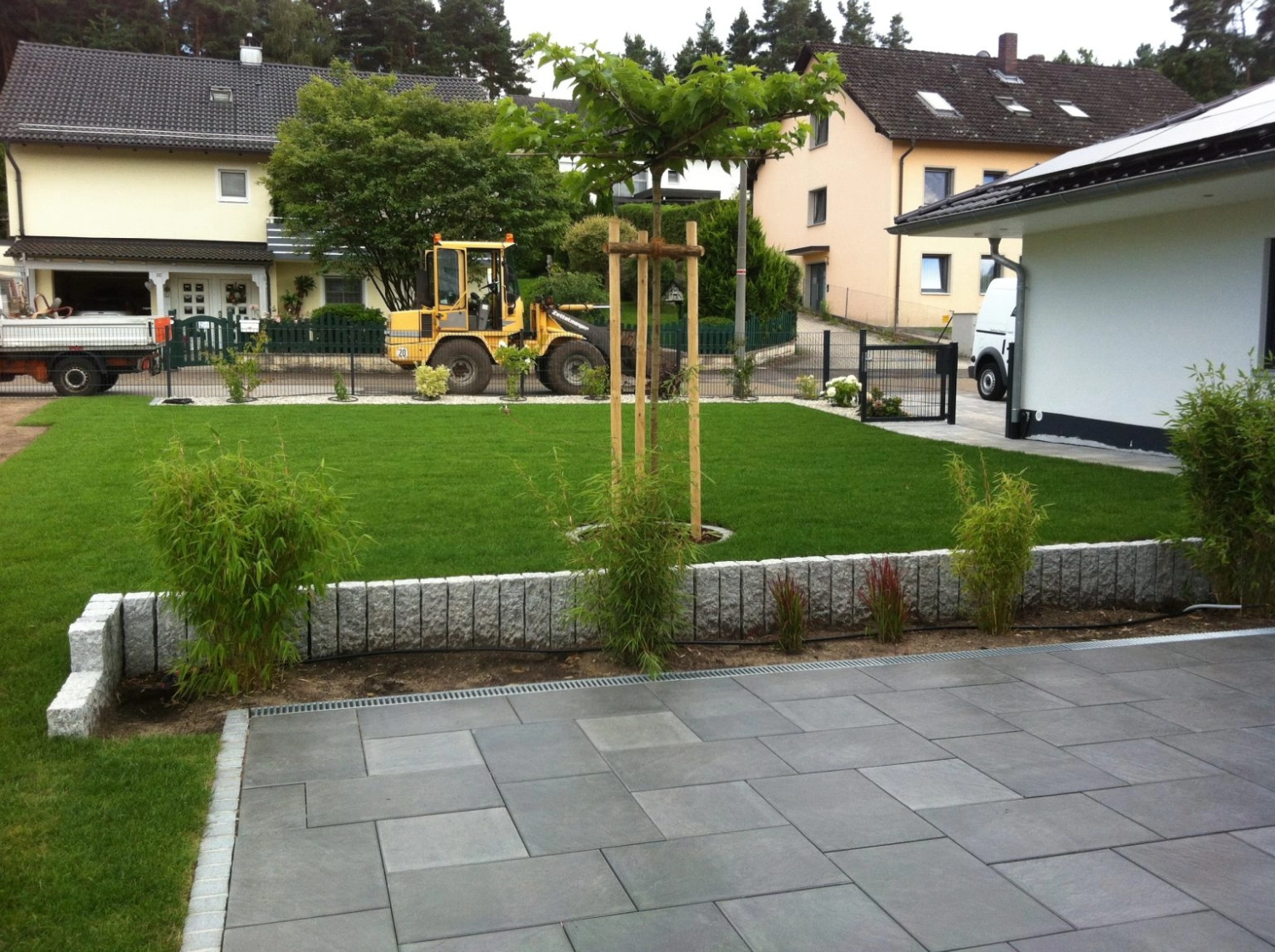 Neubau Gartengestaltung Höllerer